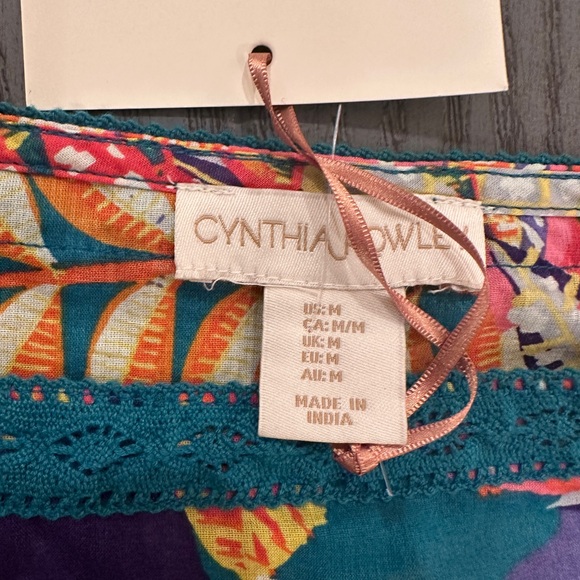 Cynthia Rowley Sleeveless tank Top - New - Picture 4 of 5